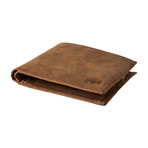 Classic Bi-Fold Wallet (Antique Coffee)