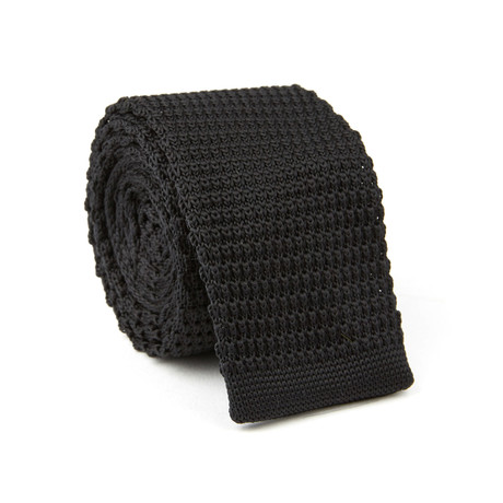 Knit Tie // Black