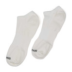 Low-Rise Athletic Sock // White