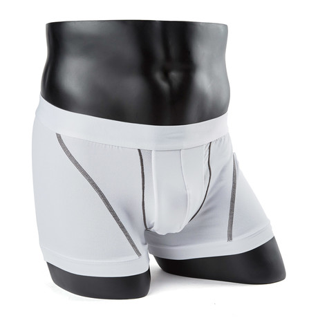 Pro-Wick Trunk // White + Grey (S)