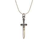 Alexander`S Sword Necklace // Silver