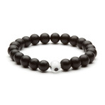 Greek Eye Bracelet // Black + White