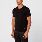 Frigo // Modal Crew Neck // Black (L)