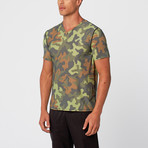 Frigo // Mesh V-Neck // Camo (2XL)