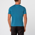 Frigo // Modal V-Neck // Teal Blue (XL)