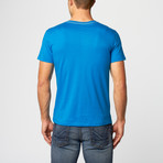 Rio De Janeiro V-Neck T-Shirt // Royal Blue (M)