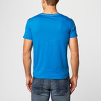 Classic Camera T-Shirt // Royal Blue (L)