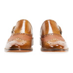 Goodwin Smith // Buckley Monk Strap Brogue // Tan (UK: 8)