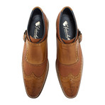 Goodwin Smith // Buckley Monk Strap Brogue // Tan (UK: 8)