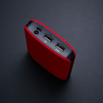 Ferrari Portable Battery Charger // Red (2600 mAh)