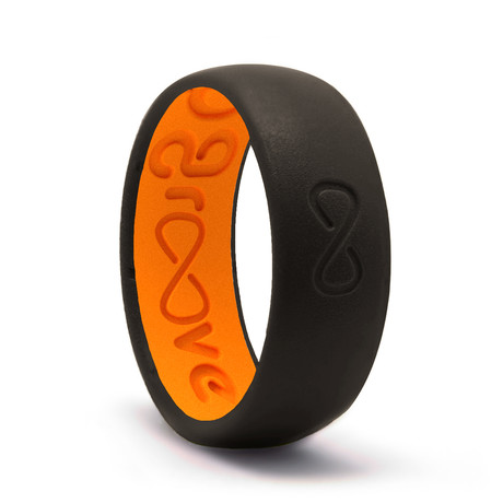Groove Original Silicone Ring // Midnight Black (Size 7)