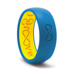 Groove Original Silicone Ring // Glacier Blue (Size 7)