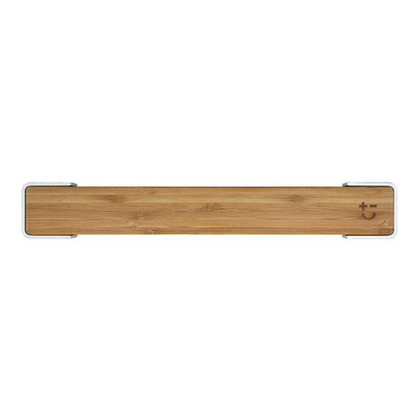 Pro Wood And Zinc Alloy Magnetic Knife Rack 13" (Beechwood)