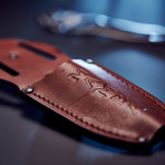 Bar Tool Sheath (Brown Leather)