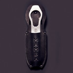 Bar Tool Sheath (Black Leather)