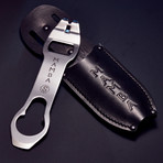 Bar Tool Sheath (Black Leather)