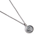 Crown Wax Seal Necklace (18")