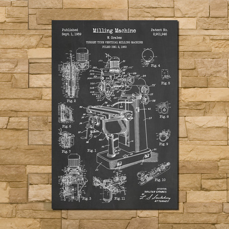 Milling Machine (12"W x 18"H)