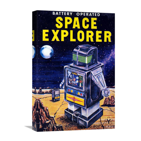 Space Explorer (14"W x 22"H x 1.5"D)