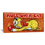 Roll Over Cat (24"W x 12"H x 1.5"D)