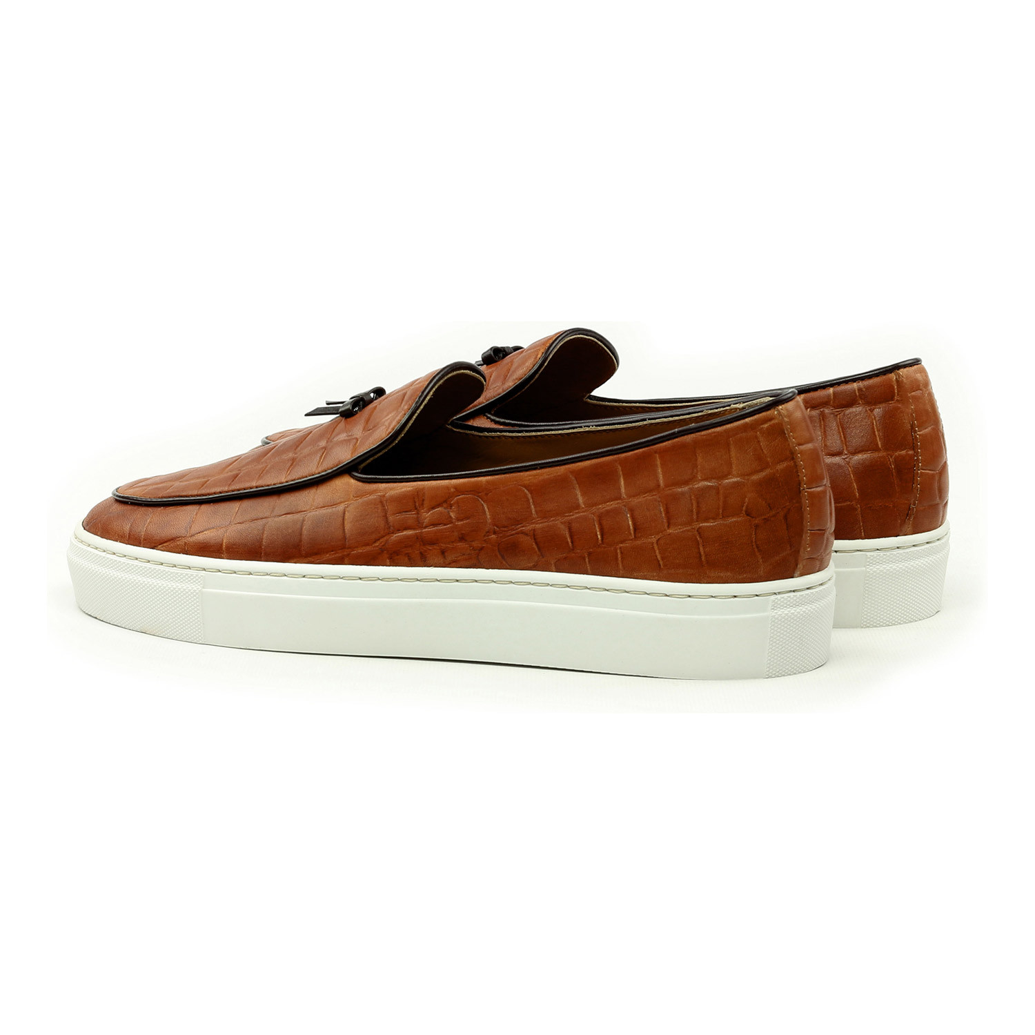 Mr. John's Shoes // Belgian Slip-On Sneaker // Cognac (US: 11) - Mr ...