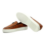 Mr. John's Shoes // Belgian Slip-On Sneaker // Cognac (US: 11)