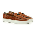 Mr. John's Shoes // Belgian Slip-On Sneaker // Cognac (US: 11)