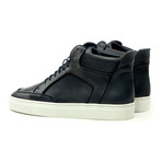 Mr. John's Shoes // High-Top Sneaker // Black (US: 10)