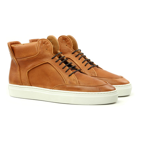 High-Top Sneaker // Cognac (US: 6)
