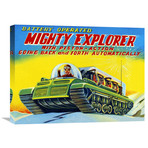 Mighty Explorer + Piston Action (24"W x 18"H x 1.5"D)