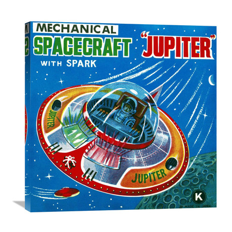 Mechanical Spacecraft Jupiter (30"W x 30"H x 1.5"D)