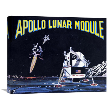 Apollo Lunar Module (24"W x 20"H x 1.5"D)