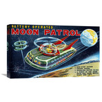 Battery Operated Moon Patrol XT-978 (24"W x 12"H x 1.5"D)