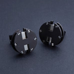 Hublot King Power Rotating Cufflinks // BM.01.SX-0001