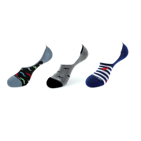 No-Show Socks // First Mate // Pack of 3