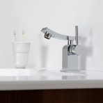 Unicus Single Lever Basin Bathroom Faucet (Chrome)