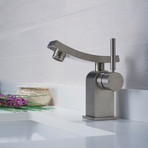 Unicus Single Lever Basin Bathroom Faucet (Chrome)