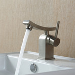 Unicus Single Lever Basin Bathroom Faucet (Chrome)