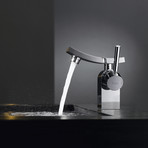 Unicus Single Lever Basin Bathroom Faucet (Chrome)