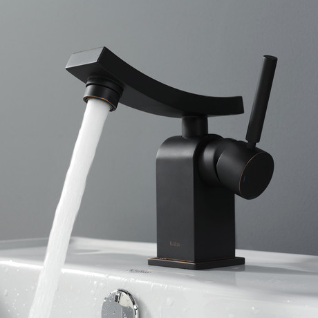 Unicus Single Lever Basin Bathroom Faucet (Oil Rubbed Bronze)