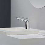 Seda Single Lever Basin Bathroom Faucet (Chrome)