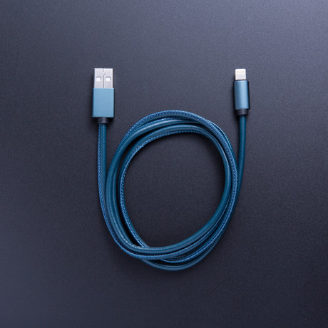 Luxe USB Cable // Navy