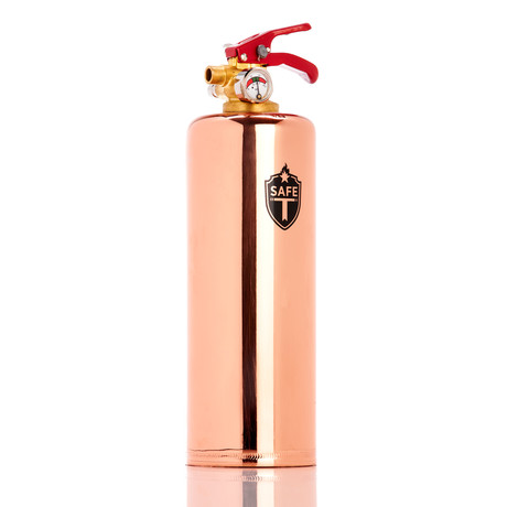 Safe-T Designer Fire Extinguisher // Copper