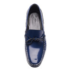 Moccasin // Light Navy Blue (Euro: 43)