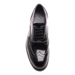 Double Wing Oxford // Black (Euro: 44)