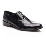 Patent Wingtip Oxford // Black (Euro: 41)