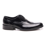 Patent Wingtip Oxford // Black (Euro: 43)