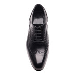 Wingtip Brogue // Black (Euro: 45)