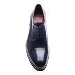 Plain Toe Derby // Light Navy Blue (Euro: 44)