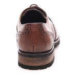 Patria Mardini // Textured Brogue // Brown (Euro: 42)